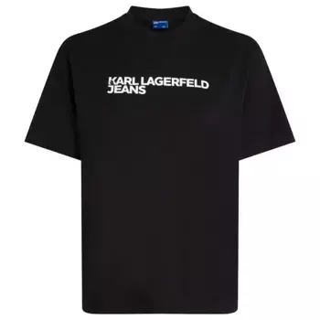 Футболка с коротким рукавом Karl Lagerfeld A1W17005, черный