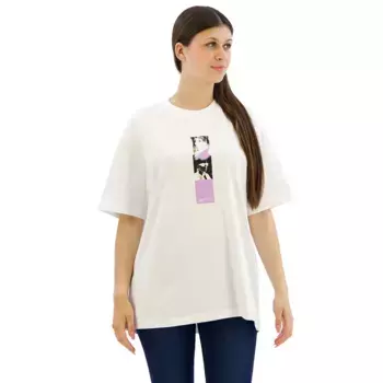 Футболка с коротким рукавом Karl Lagerfeld Relax Repeated Karl, белый
