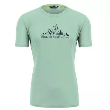 Футболка с коротким рукавом Karpos Loma Print, зеленый