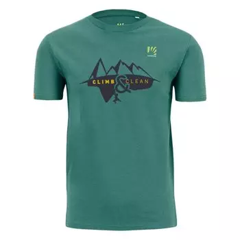 Футболка с коротким рукавом Karpos Sport&Clean, зеленый