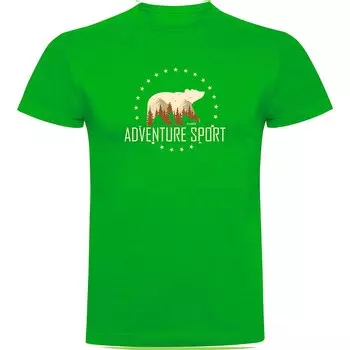 Футболка с коротким рукавом Kruskis Adventure Sport, зеленый