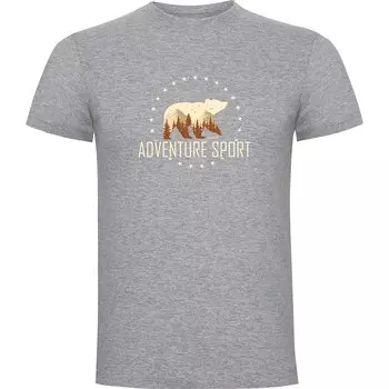 Футболка с коротким рукавом Kruskis Adventure Sport, серый