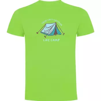 Футболка с коротким рукавом Kruskis Anything Like Camp, зеленый