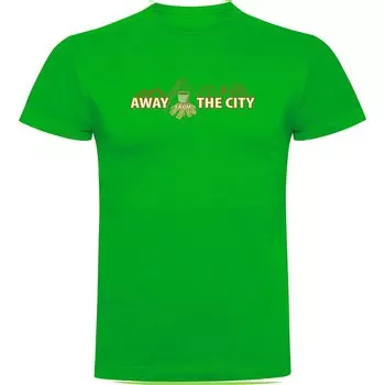 Футболка с коротким рукавом Kruskis Away From City, зеленый
