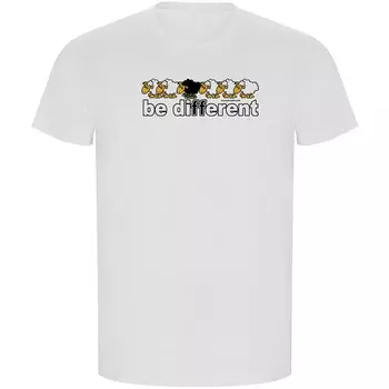 Футболка с коротким рукавом Kruskis Be Different Run ECO, белый