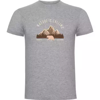 Футболка с коротким рукавом Kruskis Bear, серый