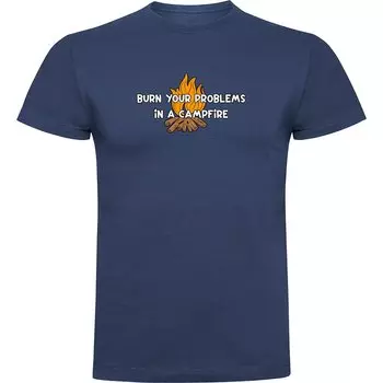 Футболка с коротким рукавом Kruskis Burn Your Problems, синий