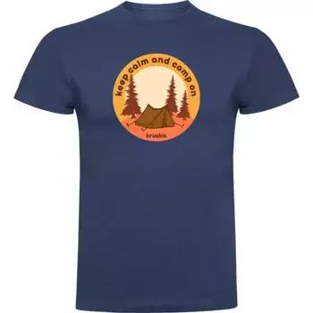 Футболка с коротким рукавом Kruskis Camp On, синий