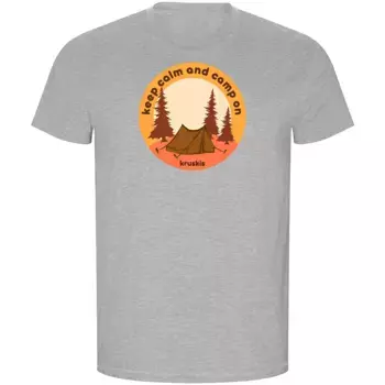 Футболка с коротким рукавом Kruskis Camp On ECO, серый