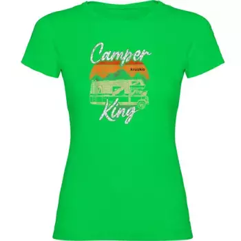 Футболка с коротким рукавом Kruskis Camper King, зеленый