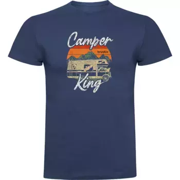 Футболка с коротким рукавом Kruskis Camper King, синий