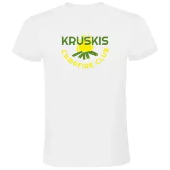 Футболка с коротким рукавом Kruskis Campfire Club, белый