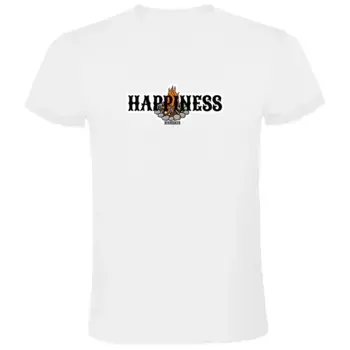 Футболка с коротким рукавом Kruskis Campfire Happiness, белый