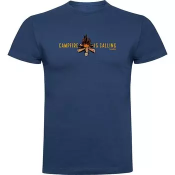 Футболка с коротким рукавом Kruskis Campfire Is Calling, синий