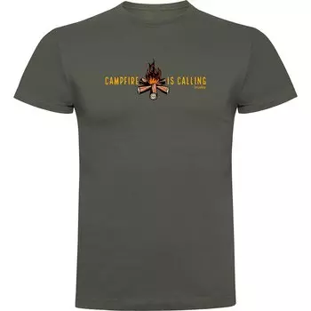 Футболка с коротким рукавом Kruskis Campfire Is Calling, зеленый