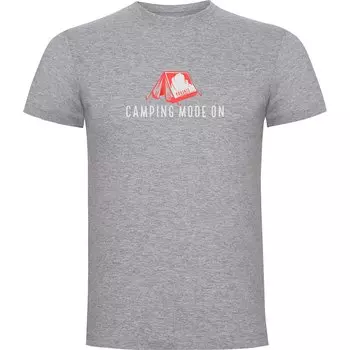 Футболка с коротким рукавом Kruskis Camping Mode On, серый