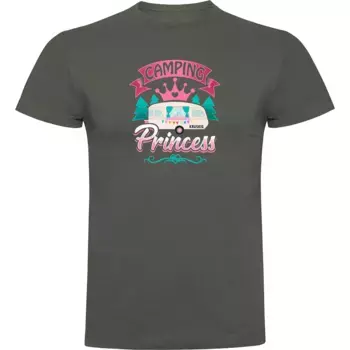 Футболка с коротким рукавом Kruskis Camping Princess, зеленый