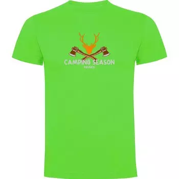 Футболка с коротким рукавом Kruskis Camping Season, зеленый