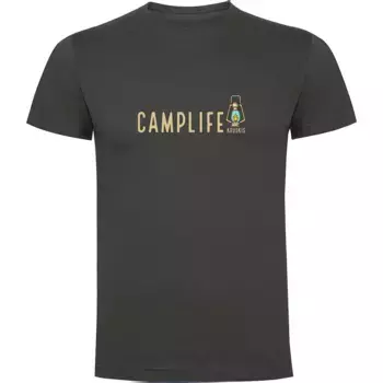 Футболка с коротким рукавом Kruskis Camplife, серый