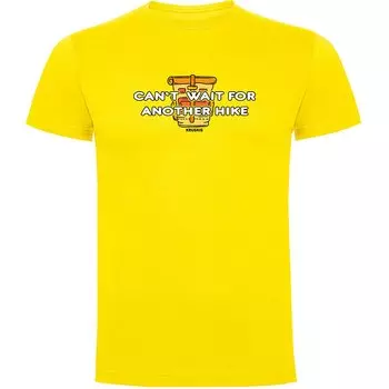 Футболка с коротким рукавом Kruskis Cant Wait, желтый