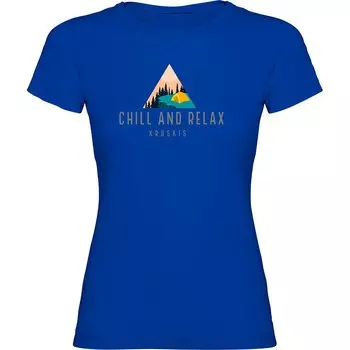 Футболка с коротким рукавом Kruskis Chill And Relax, синий