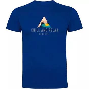 Футболка с коротким рукавом Kruskis Chill And Relax, синий