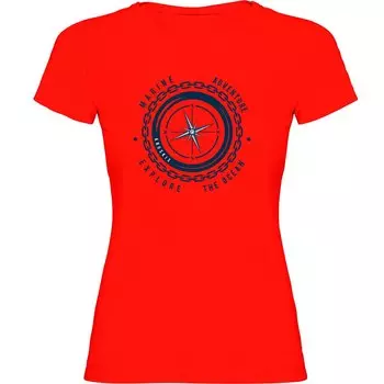 Футболка с коротким рукавом Kruskis Compass, красный
