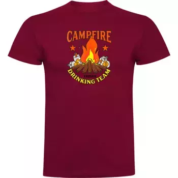 Футболка с коротким рукавом Kruskis Drinking Team, красный