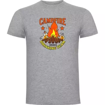Футболка с коротким рукавом Kruskis Drinking Team, серый