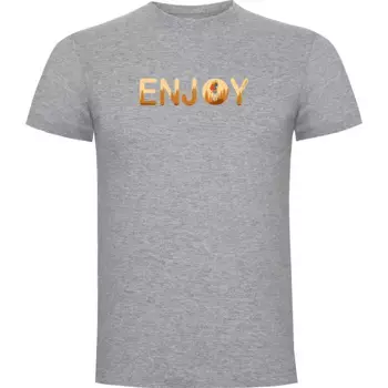 Футболка с коротким рукавом Kruskis Enjoy, серый