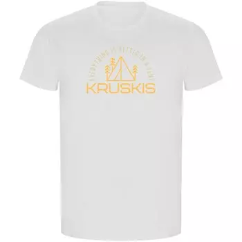 Футболка с коротким рукавом Kruskis Everything Is Better ECO, белый
