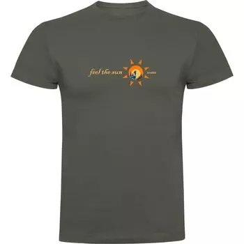 Футболка с коротким рукавом Kruskis Feel The Sun, серый