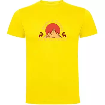 Футболка с коротким рукавом Kruskis Find The Trully, желтый