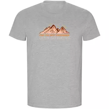 Футболка с коротким рукавом Kruskis Find The Best ECO, серый