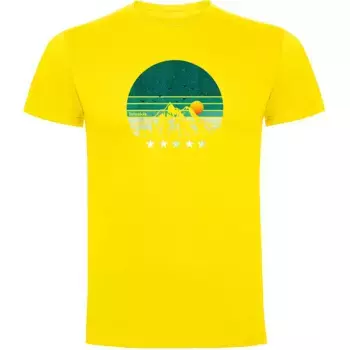 Футболка с коротким рукавом Kruskis Five Stars, желтый
