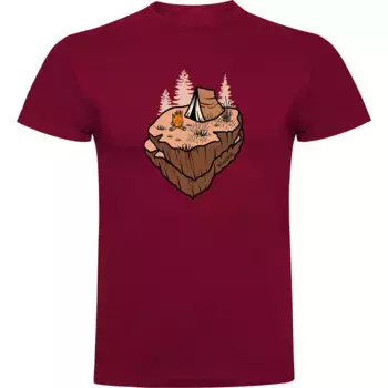 Футболка с коротким рукавом Kruskis Floating Rock, красный