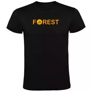 Футболка с коротким рукавом Kruskis Forest, черный