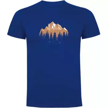 Футболка с коротким рукавом Kruskis Forest Silhouette, синий