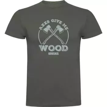 Футболка с коротким рукавом Kruskis Give Me Wood, зеленый