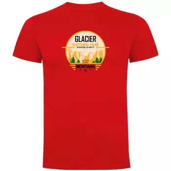 Футболка с коротким рукавом Kruskis Glacier, красный
