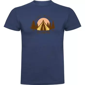 Футболка с коротким рукавом Kruskis Go Free Go Lively, синий