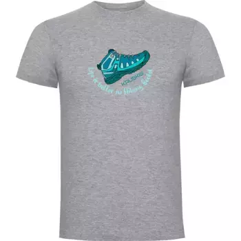 Футболка с коротким рукавом Kruskis Hiking Boots, серый