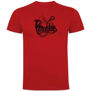 Футболка с коротким рукавом Kruskis Logo Climb, серый