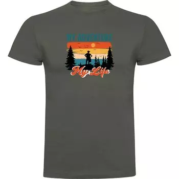 Футболка с коротким рукавом Kruskis My Adventure, зеленый