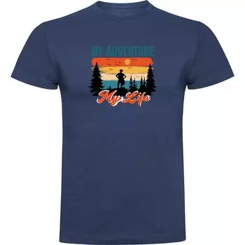 Футболка с коротким рукавом Kruskis My Adventure, синий
