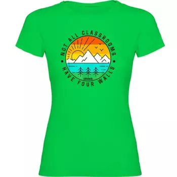 Футболка с коротким рукавом Kruskis Not All Classrooms, зеленый