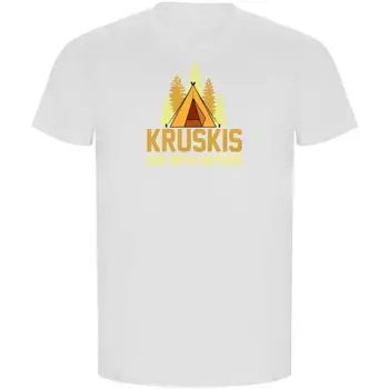 Футболка с коротким рукавом Kruskis One With Nature ECO, белый