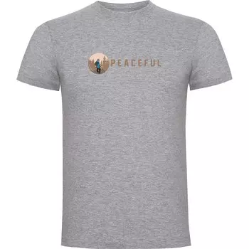 Футболка с коротким рукавом Kruskis Peaceful, серый