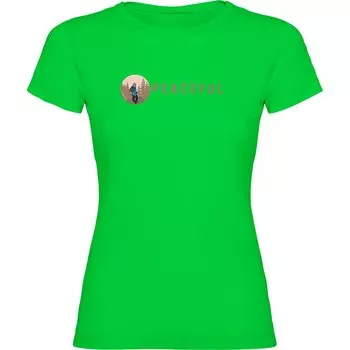 Футболка с коротким рукавом Kruskis Peaceful, зеленый