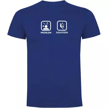 Футболка с коротким рукавом Kruskis Problem Solution Climb, синий